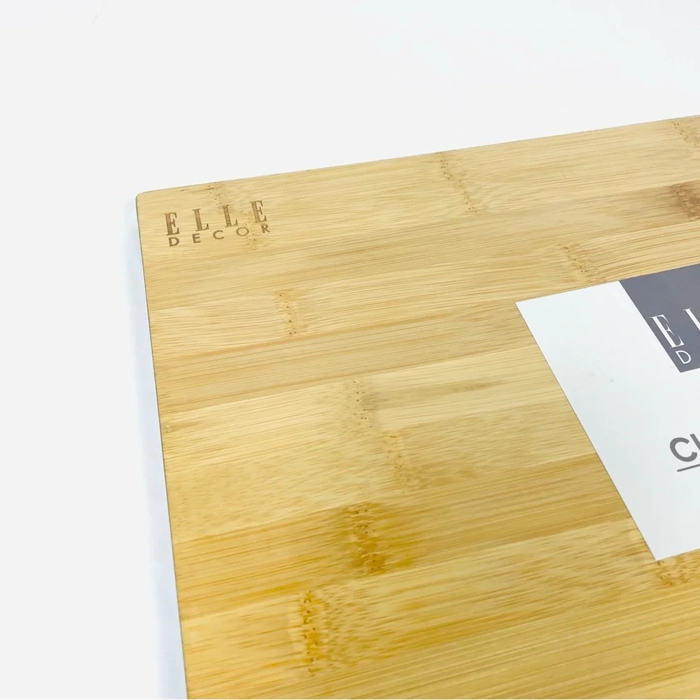 Elle Decor Dishwasher Safe Gourmet Cutting Board